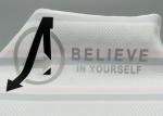 Custom Reflective Silver Logo Heat Transfer Label For Clothing