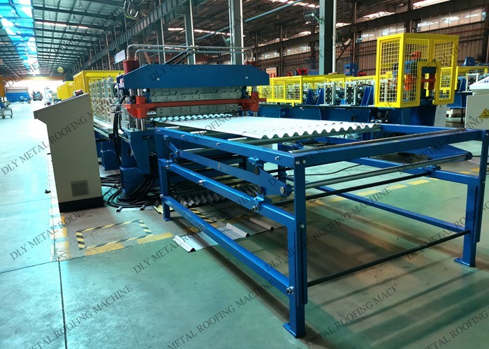 Prepainted Metal Roofing Machine Plc Automatic Sheet Tile Making Hydraulic Pump