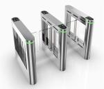 Pedestrian Swing Gate Turnstile SUS304 Electronic Security Turnstiles