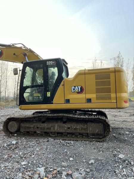320GC Used CAT Excavators With 9440mm Max Digging Height And 9770mm Max Digging