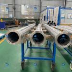 133mm*125mm*2940mm Titanium Gr2 Tube Targets Include Flange