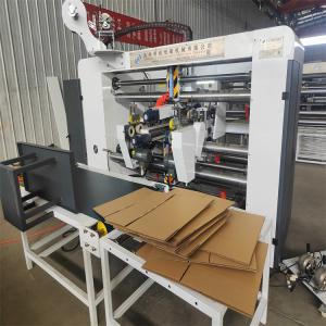 Wholesale 3200 KG Semi-automatic Two Pieces Stitching Machine for Corrugated Box Making from china suppliers