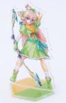 Offset Printing Acrylic Stand Figures Pedestal Display Stands 11cm X 6.5cm