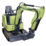Moving Type Crawler Excavator 1 Ton 1.5 Ton Micro Mini For Homeowners