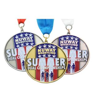 Wholesale Customized Event Metal Medal Recognition Awards Custom Medallions from china suppliers
