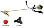 Low noise Gardening Machines 43cc 2 stroke Petrol Brush Cutter for farm use