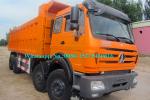 Beiben 2634K 340HP Heavy Duty Dump Truck 6x4 10 Wheeler LHD Strong Off Road