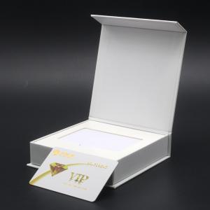 Wholesale Custom Logo Printing Paper Slim VIP Gift Card Boxes Credit Card Holder Packaging Box For Card from china suppliers