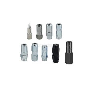 Sharp Flat Grease Gun Nozzle Explosion Proof Threaded Tip Iron