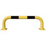 Black Bull Steel XL Collision Protection Guard - 600 x 1500mm - Yellow and Black