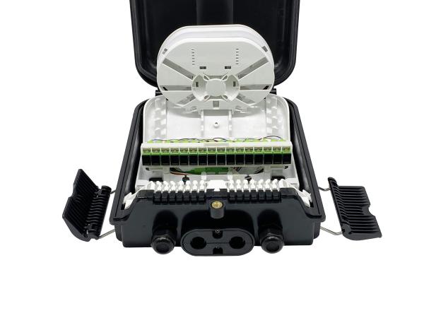 24 Core FTTH Pole Mounted Splitter Pigtails Adapter Fiber Optic Cable Terminatio