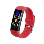 115PLUS Digital Body Temperature Smart Watch Heart Rate Thermometer Hand Watch