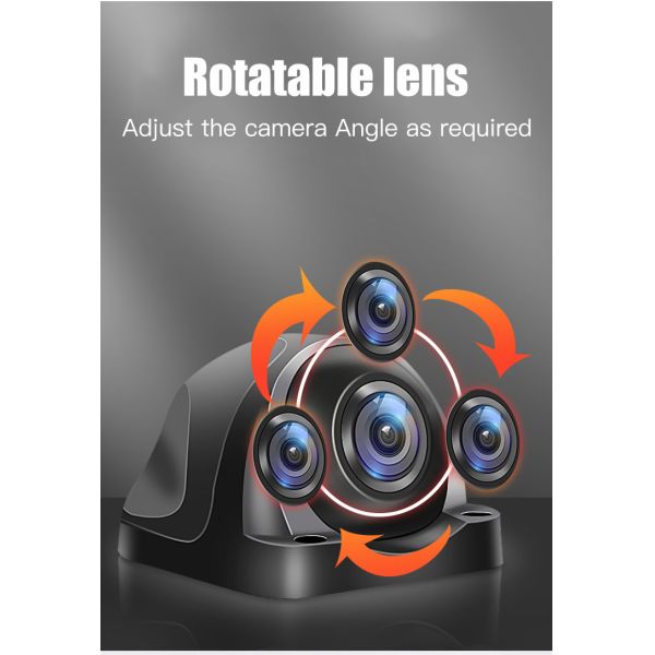 9V To 36V Wifi Car Cameras Dash Cam With GPS Navigation 5pcs