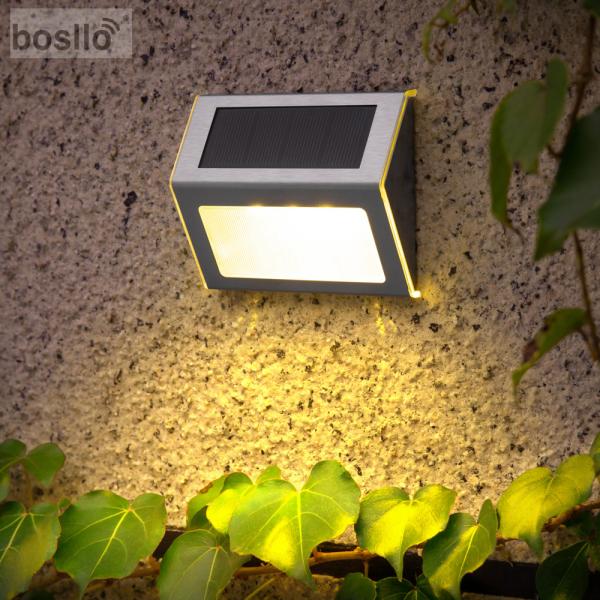 Versatile and Convenient Solar Powered Outdoor Wall Lights 1.2V 1600mAh AAA