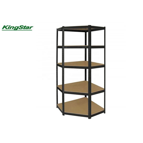 Heavy Duty 5-shelf Adjustable Shelving unit Shelves Racking with Corner