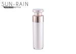 Plastic PMMA 15ml airless pump bottles round lotion pump bottles SR-2278B