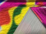 Colorful Color Garment Leather Fabric 0.07mm For Light Coat , Wadded Jacket ,