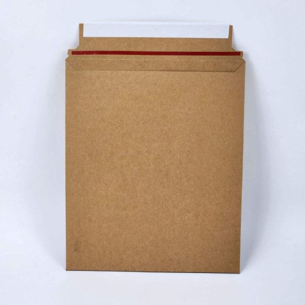 Self Seal Brown Cardboard Envelopes Custom Logo Cardboard Mailing Envelopes Recycled