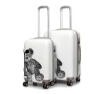 Baigou ABS+PC travel trolley cases factory price