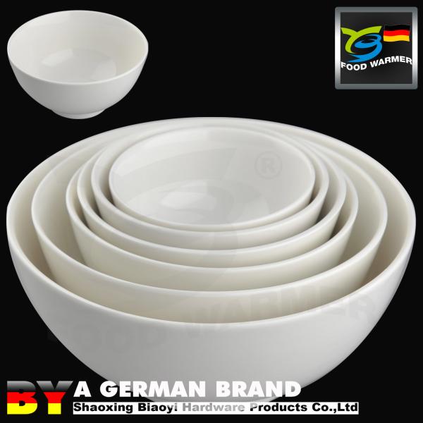 Restaurant Ceramic Chafing Dish , Bulk Porcelain Side Plates Dinnerware Non