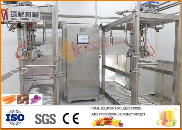 Automatic Fruit and Vegetable Juice Production Line / Carrot Processing