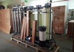 Industrial Water Softener System Remove Hardness With PLC Touch Screen Control