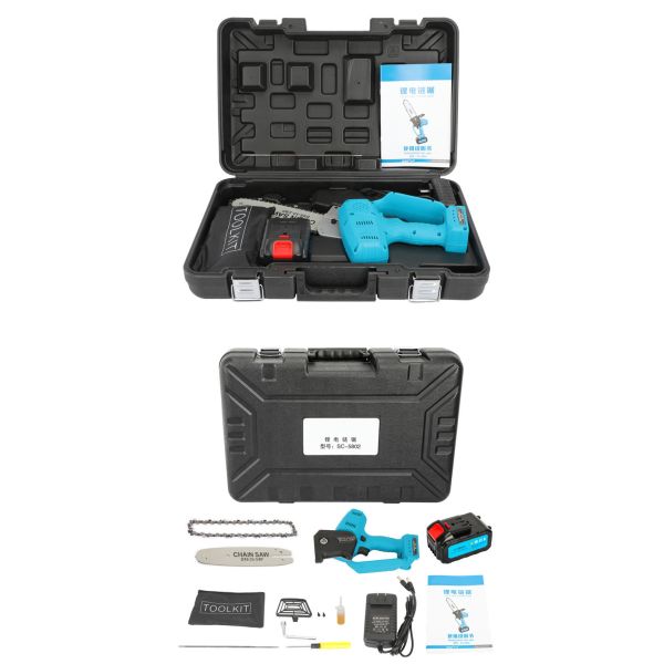 8 Inch 21V Cordless Electric Chainsaw Brushless Landscape Carpenter Chainsaw Replacement Makita B