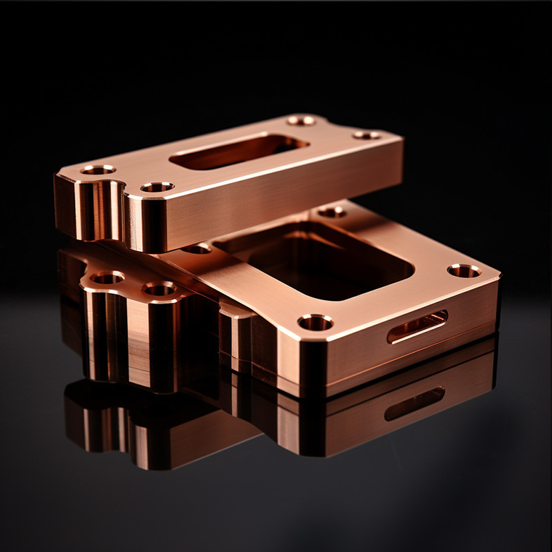 High Quality CNC Machined Metal Parts Customized Metal Machining Part Copper Machining Services