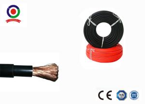 Wholesale Ultraviolet Resistant Solar PV Cable 4mm2 XLPE Double Insulation Black / Red from china suppliers