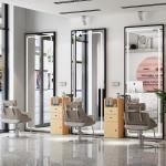 Large LED Backlit Hair Salon Full Length Mirrors Oversize Dressing Mirror
