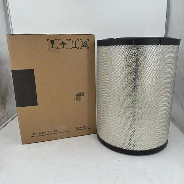 Truck Air Filter Element Engine Air Filter 95% Filtration Efficiency For Heavy Duty Vehicles