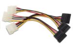 SATA To 4Pin Wire Harness Cable IDE To 15PIN SATA Power Cable For 3D Printer
