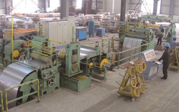 Quality Sheet Slitting Machine , Metal Slitter Machine For Construction for sale