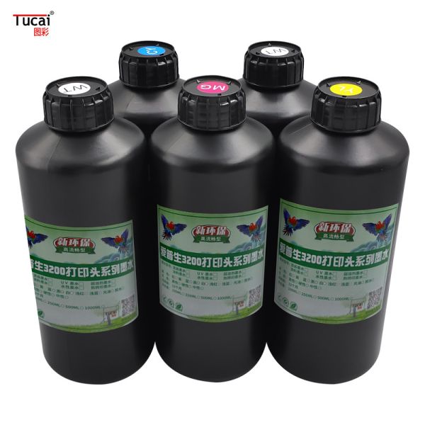 1000ml UV Printer Ink For Glass Compatible With 1600/i3200 Printeheads