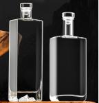 Custom 700ml Crystal Xo Wine Bottle Glass Bottles Brandy Whisky Glass Bottle