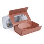 Flip magnet packaging box, high-end bird's nest folding box, customized product