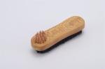 brown boot shoe brush cleaning Wooden Handle Horsehair Pighair PP Bristle