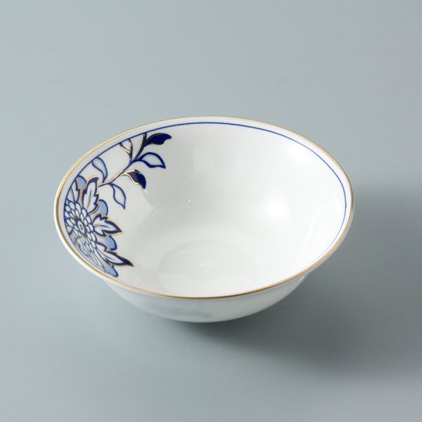 OEM ODM Glossy Surface 45% Bone China Dinnerware Set