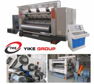 Wholesale Single Facer Flute Cardboard / Corrugated Cardboard Production Line Electric Driven Type from china suppliers