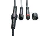 04 poles circular male female waterproof connector,3poles mini connector for LED