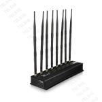 Desktop 8 Antenna Jammer 5 - 20 Meters Wireless Signal Blocker