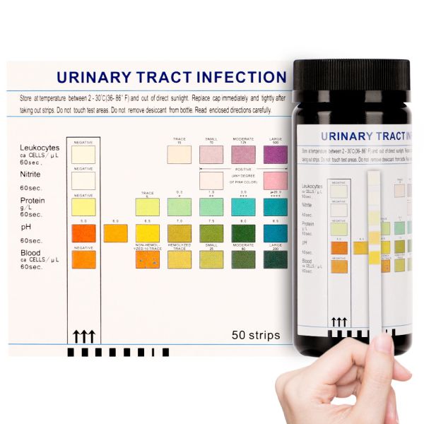 Plastic ketones Urinalysis Test Strips High Accuracy