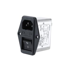 Wholesale Double Fuse 220V 10A IEC Inlet Plug In RFI Filter For Medical Equipment from china suppliers