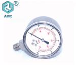 Diameter 63mm Stainless Steel Oil Filled Gas Pressure Test Gauge