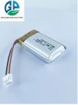 3.7v 400mah Rechargeable Li Ion Polymer Battery Pack 802030 500times Cycle life
