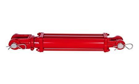 Industrial double acting hydraulic oil cylinder 20 ton farm machinery tie rod
