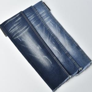 Wholesale Shrink Resistant Stretch Denim Fabric 10.5oz Woven Twill Yarn Dyed from china suppliers