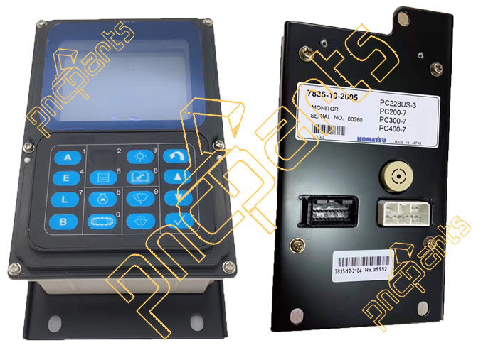 7835 10 2005 7835 10 2002 Excavator Screen PC160-7 PC200-7 Electric Display Panel