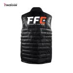 Custom Racing Teamwear Printed Logo Design Sports Vests in Black for S/M/L/XL