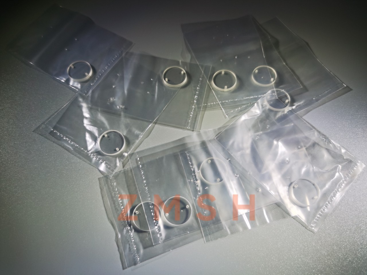 Customized Size Sapphire Optical Window 2mm Thickness With Hole